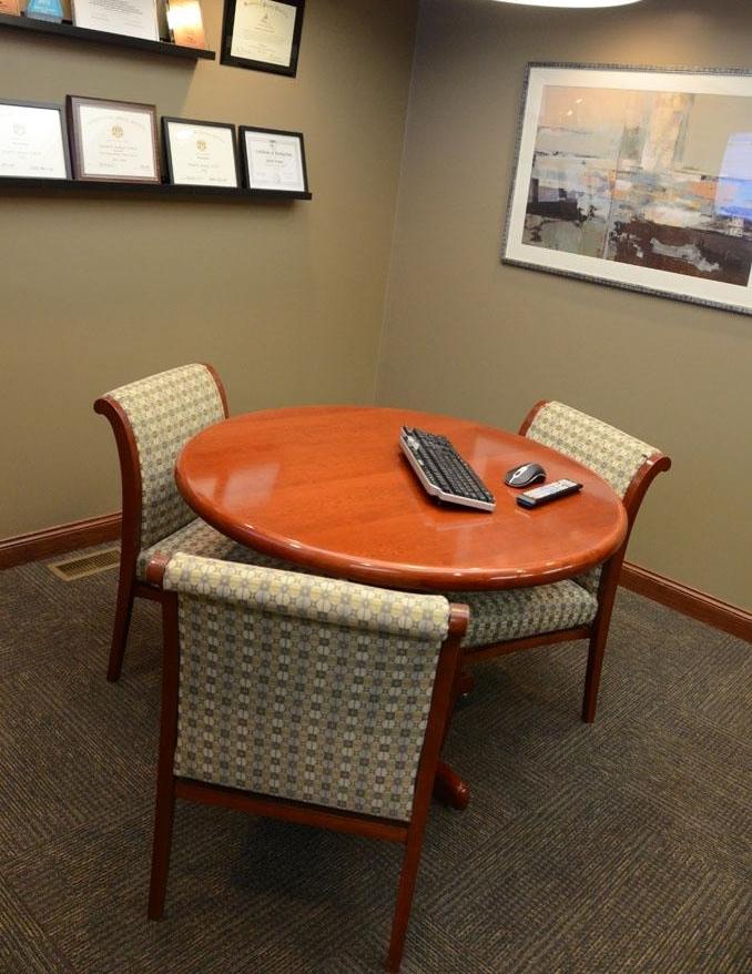 image of the office consultation room | Moline IL